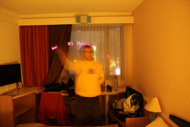 me waving my MiniPov
